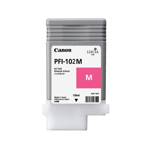 Canon PFI-102M Dye Magenta Ink Tank 130 ml